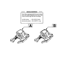 Service Reference Diagram and Parts List for FEATHERLITE SST 25HO Type 3 Weed Eater Trimmer